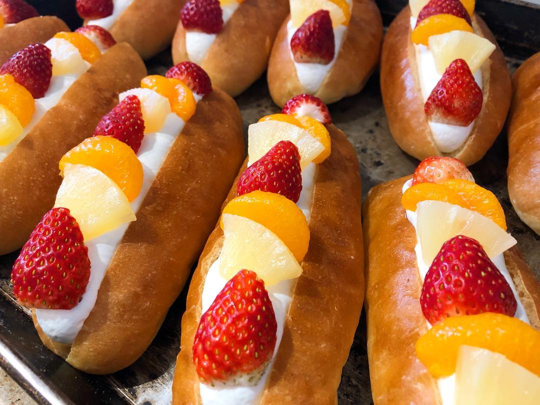 いちごとあんこのフルーツサンド(2019.02.15)