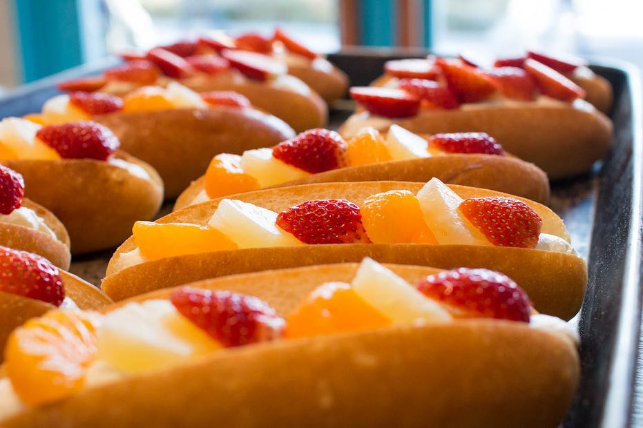 いちごとあんこのフルーツサンド(2019.03.06)