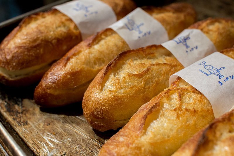 オパンのパテ・ド・カンパーニュバゲットサンドイッチ（2019.04.20）