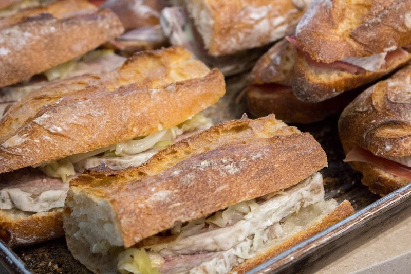 アボカドチキンマリネのバゲットサンド（2019.07.05）