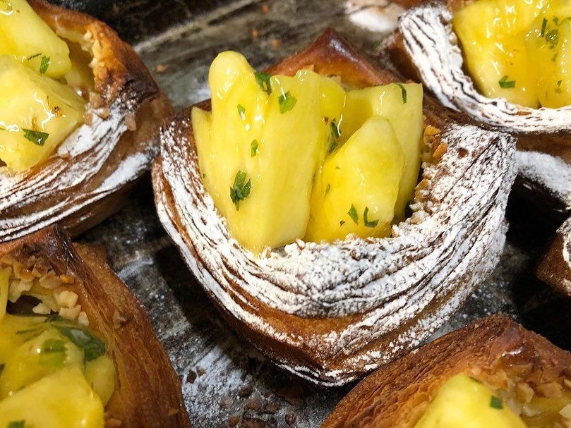 季節のフォカッチャ 鯖と大葉のフォカッチャチリソース（2019.08.22）