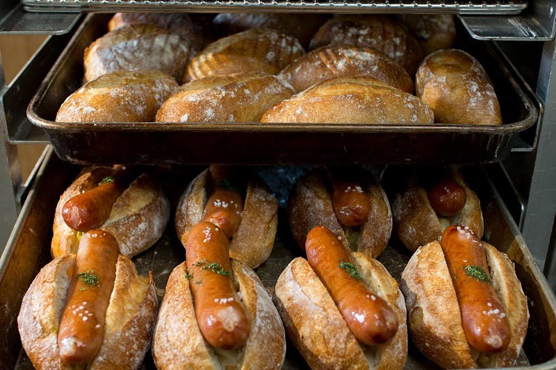 クロワッサン、パンオショコラが焼き上がっています（2019.09.21）