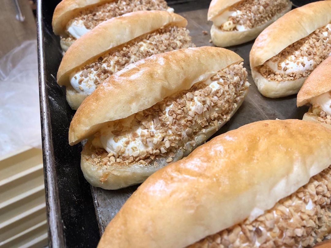 オパンのピーナッツバターサンド（2019.10.03）