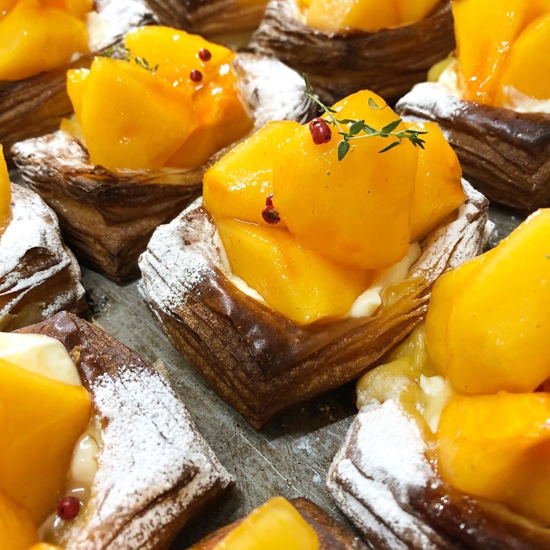 柿とサワークリームのデニッシュ（2019.11.07）