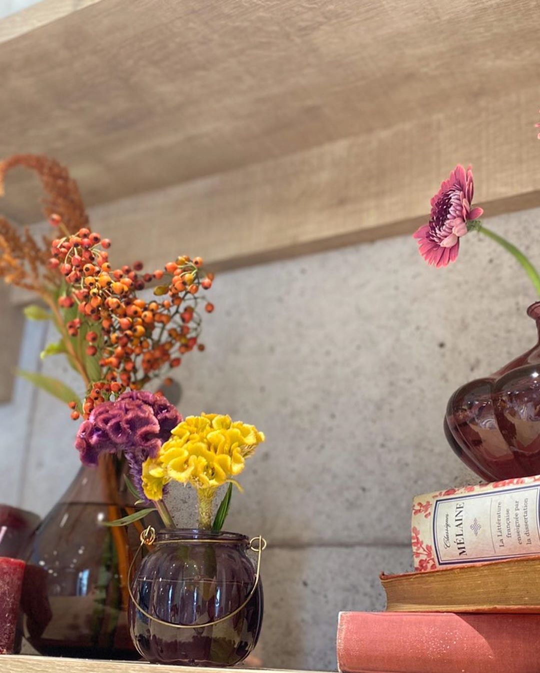 2020年9月のお花 店内はハロウィン仕様になっています（2020.09.24）