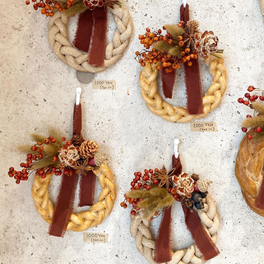 今週から「OPAN×addict flower」によるパンリースを店頭で販売してます(2020.10.22)