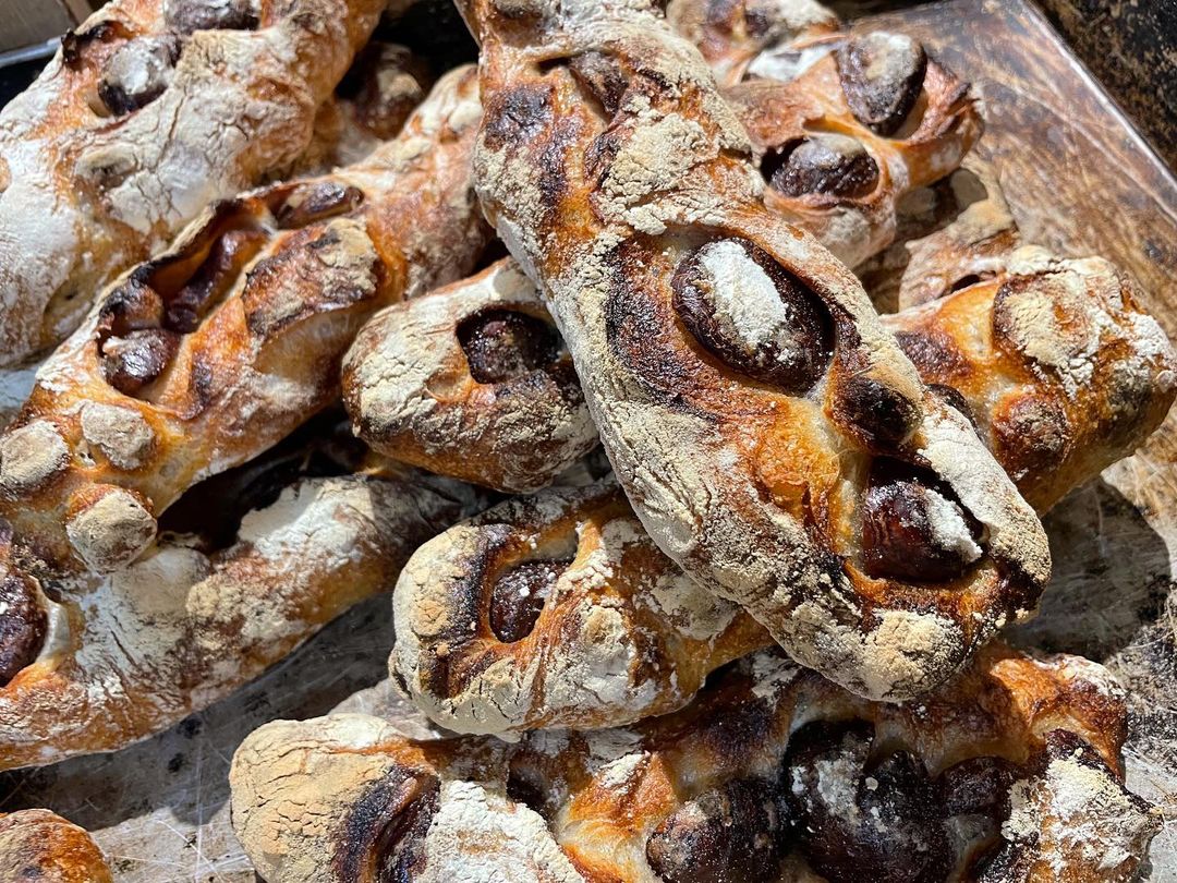 好評いただいています「オパンの栗とヘーゼルナッツのカンパーニュ」再販しております(2021.10.02)