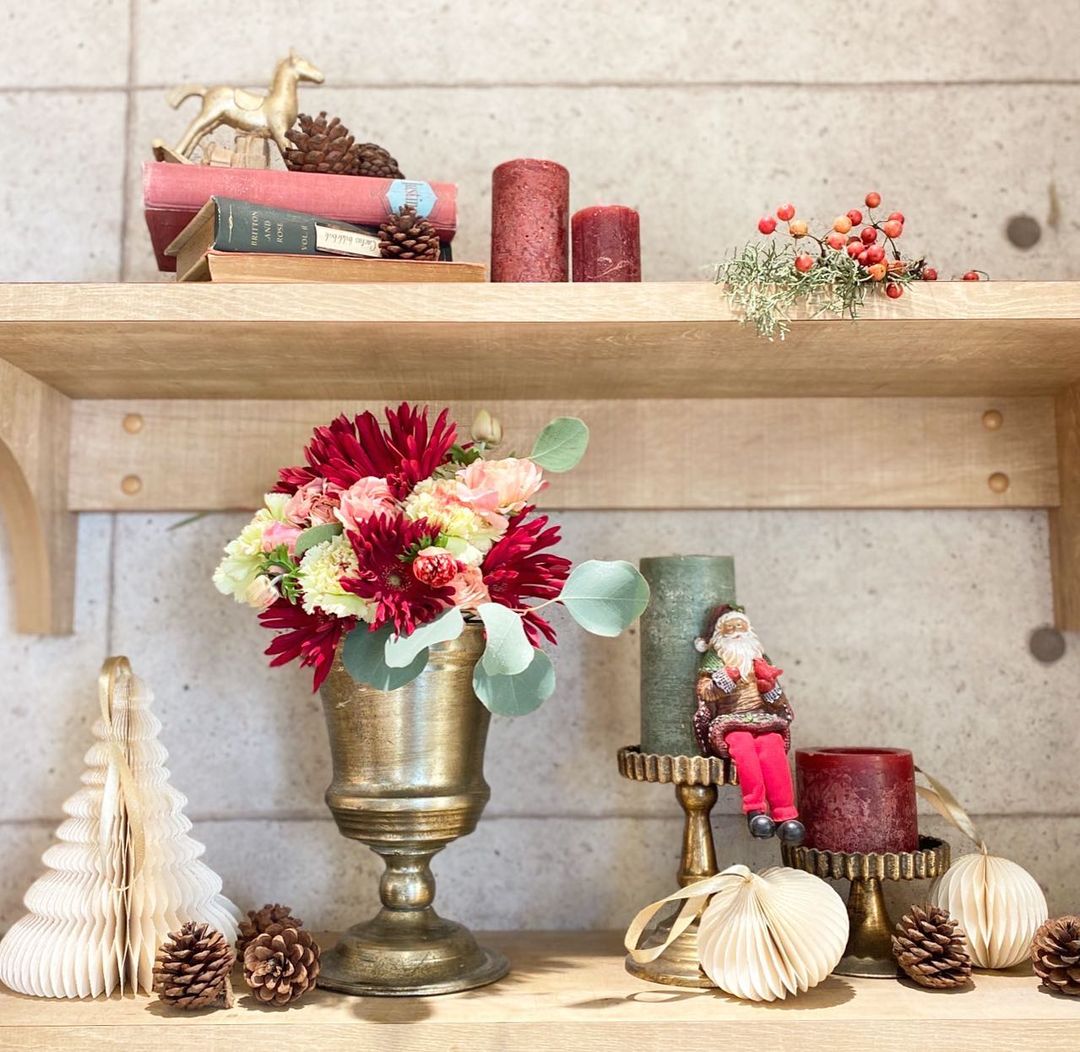 お店の雰囲気もクリスマスの雰囲気（2021.12.23）