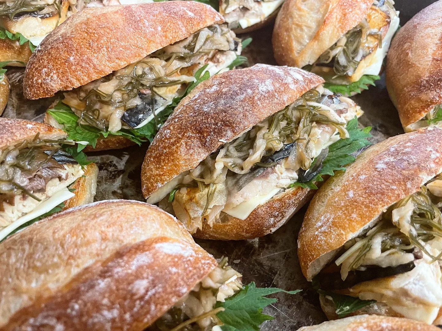 新しくなったサバサンド好評頂いています（木曜日から日曜日にご用意）（2022.07.20）