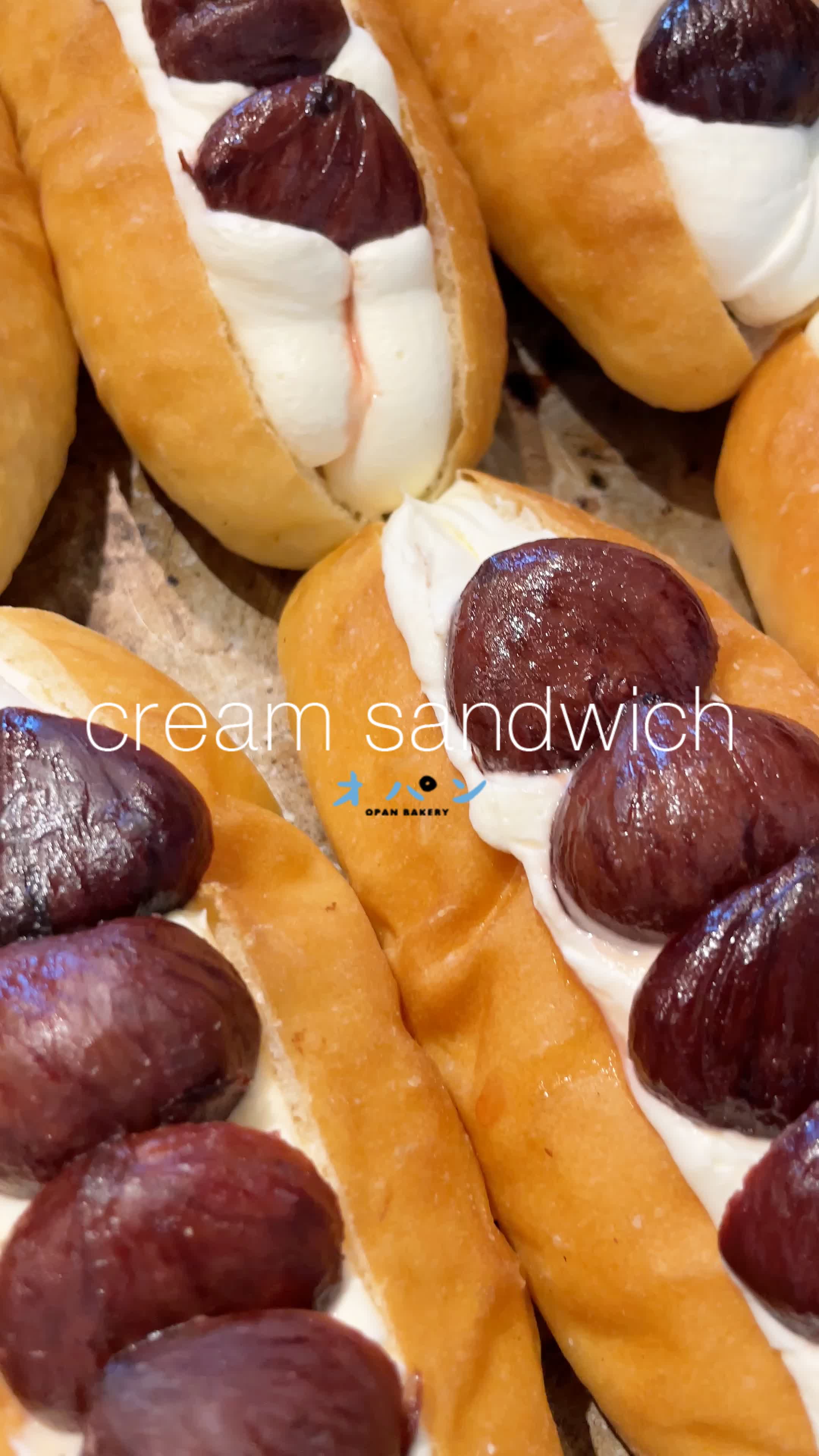 「ピーナッツサンド」「生チョコマロン」本日もご用意いたします（2023.11.10）