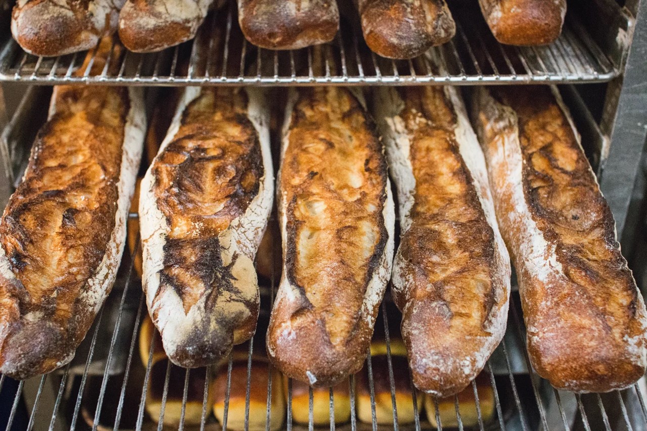 オパンのバゲット焼き上がっています（2025.11.16）