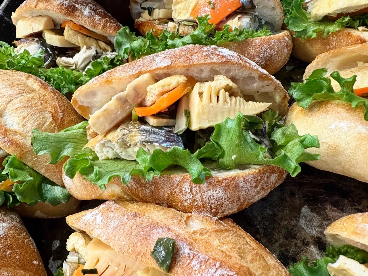 季節の新作サバサンド「たけのこの和風サンド」が登場しました（2026.04.09）